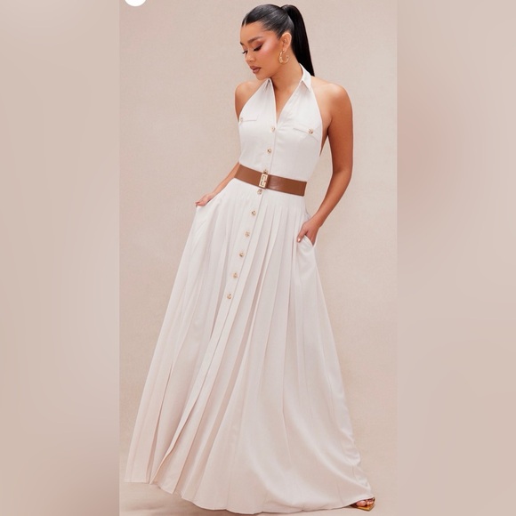 Fashion Nova Dresses & Skirts - Maya Pleated Maxi Dress